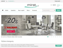 Tablet Screenshot of mirat.eu